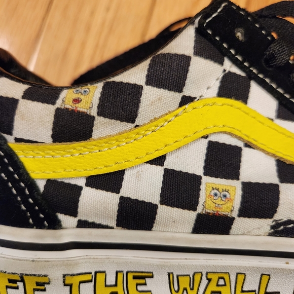 Vans x SpongeBob SquarePants Old Skool Checkerboard Shoes - Picture 6 of 9